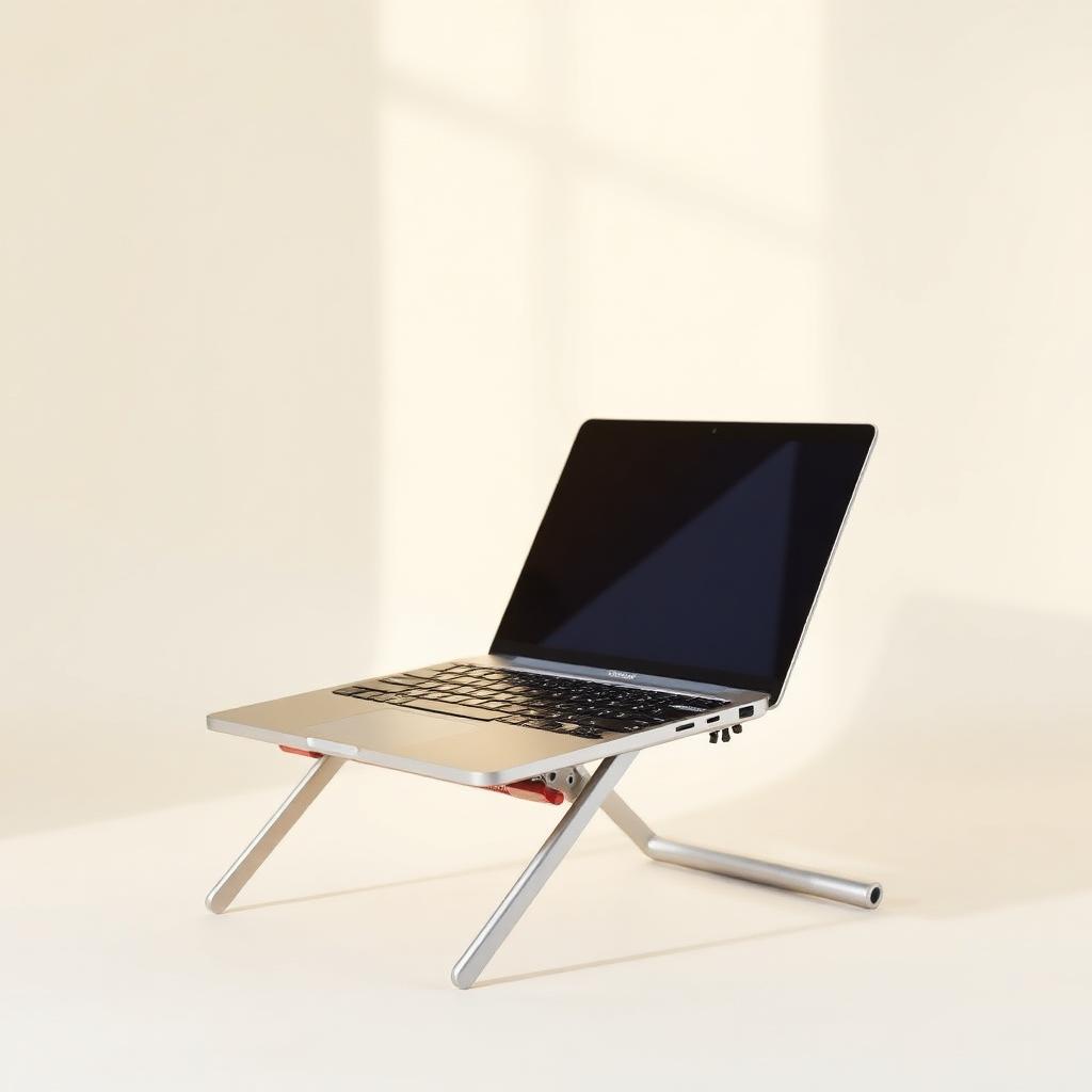 Soporte plegable de aluminio para portátil